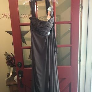Morilee size 16 brown dress never worn